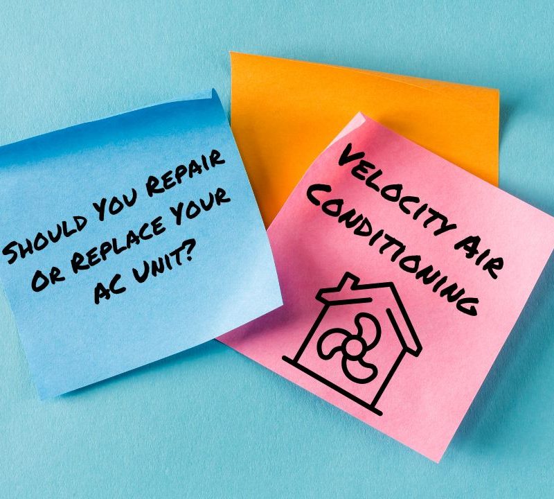 Should Your AC Unit Be Repaired or Replaced?